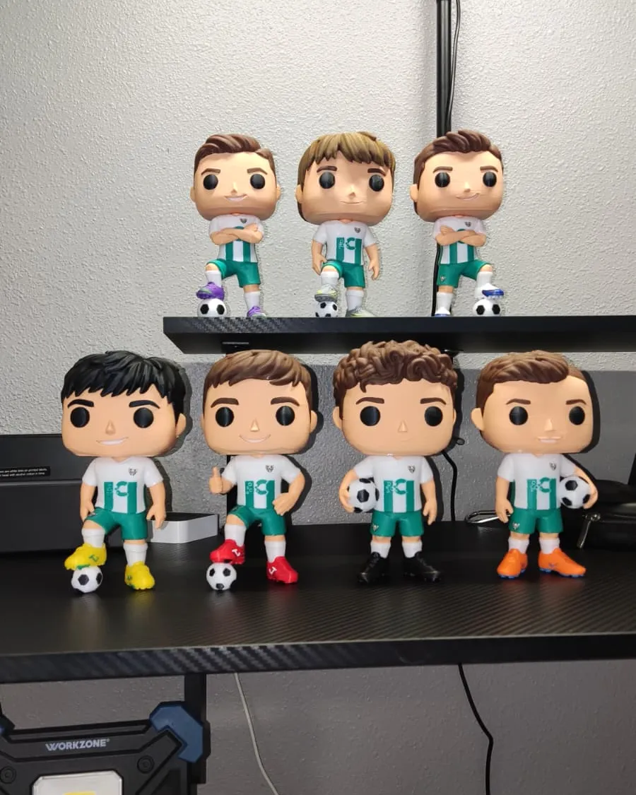 Equipo de fútbol personalizado, impreso en 3D por iPrintex — foto 1 de 1