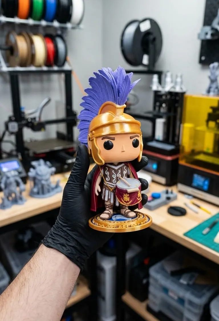 Figura de centurión romano, impreso en 3D por iPrintex — foto 1 de 1