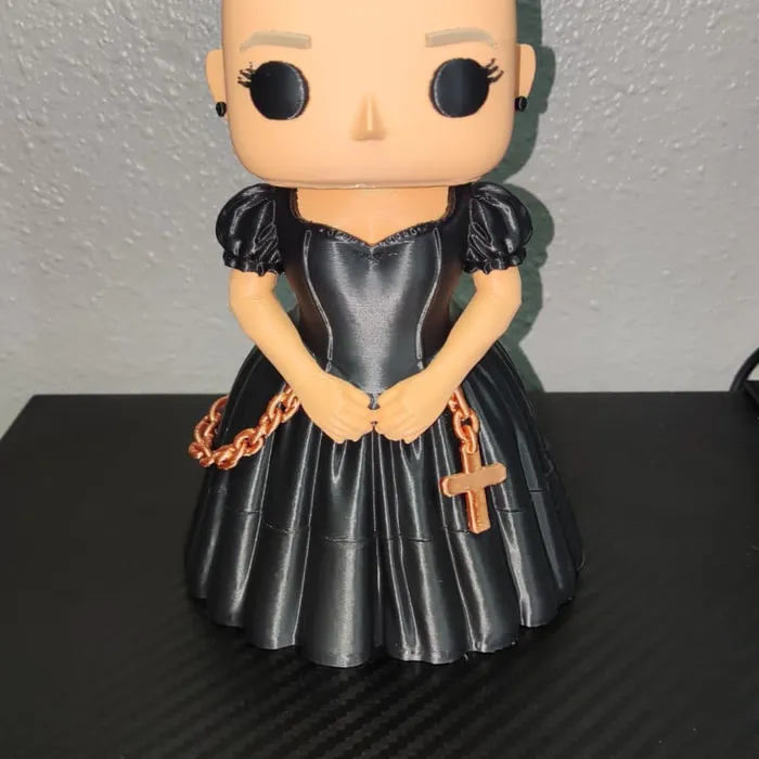 Figura de estilo gótico, impreso en 3D