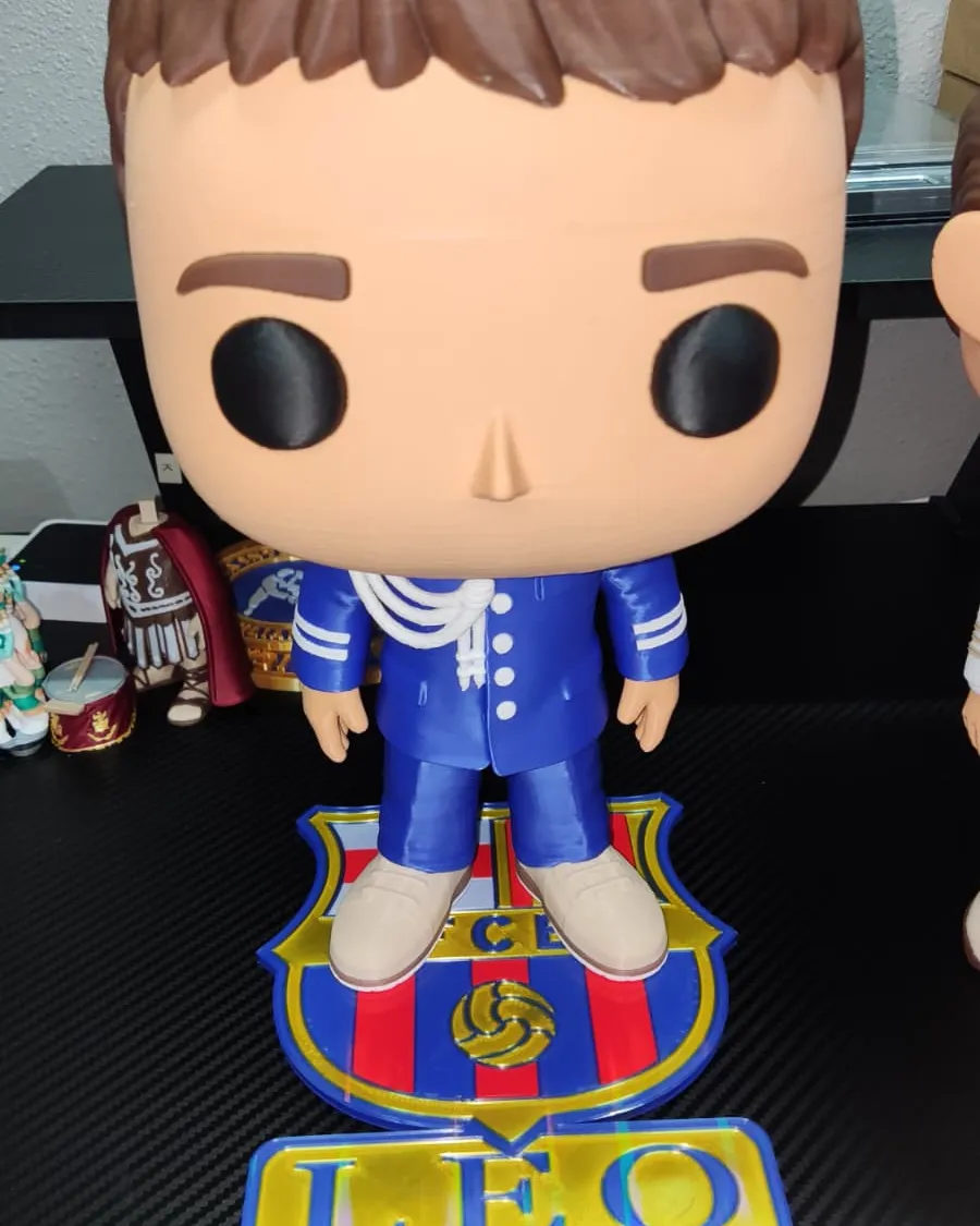 Figura personalizada — afición al fútbol, impreso en 3D por iPrintex — foto 1 de 1