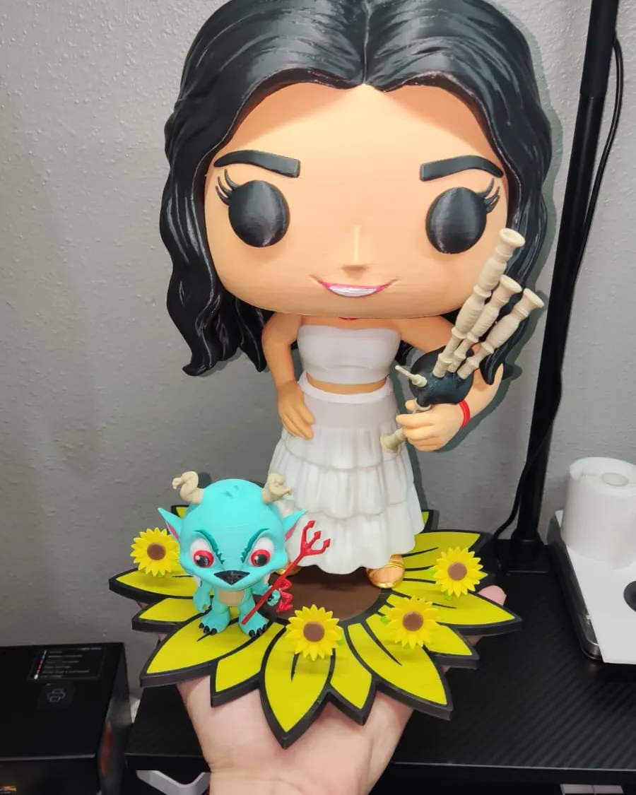 Figura personalizada con mascota fantástica, impreso en 3D por iPrintex — foto 3 de 3