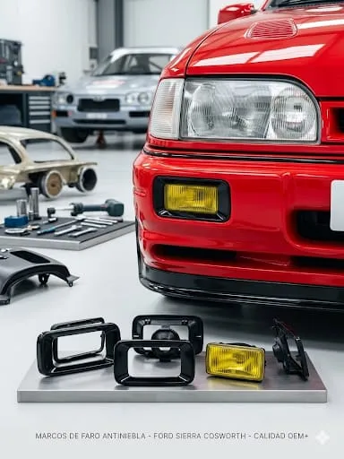 Marcos de faro antiniebla — Ford Sierra Cosworth, impreso en 3D