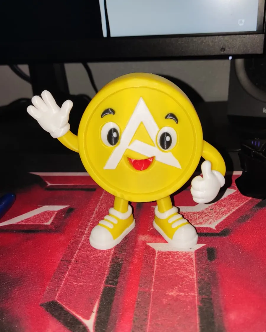 Mascota corporativa personalizada, impreso en 3D por iPrintex — foto 2 de 2
