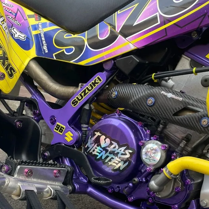 Protecciones a medida Suzuki, impreso en 3D