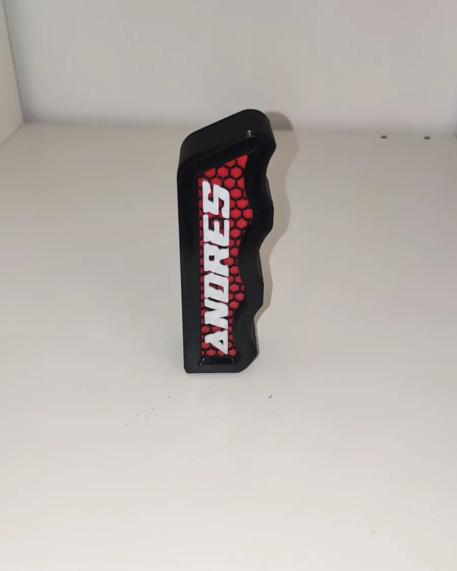 Puño a medida para motocicleta, impreso en 3D por iPrintex — foto 1 de 4
