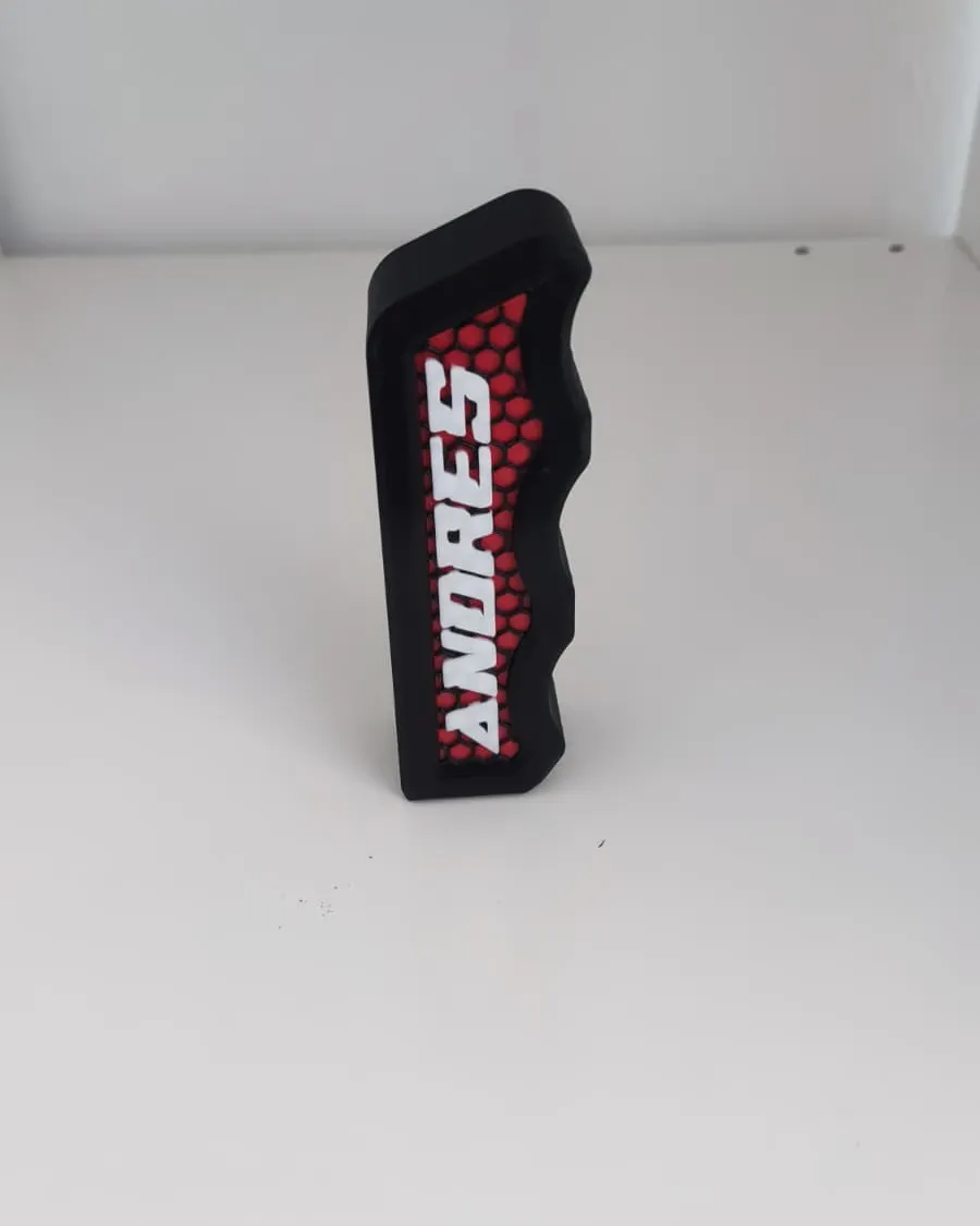 Puño a medida para motocicleta, impreso en 3D por iPrintex — foto 4 de 4