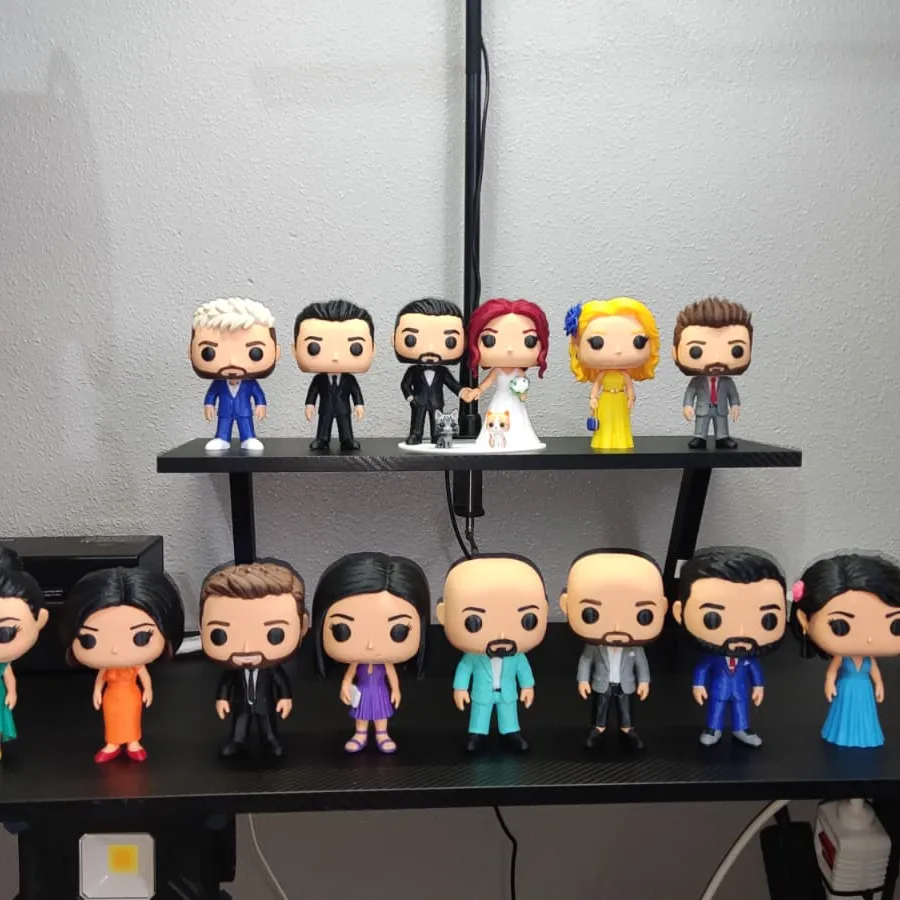 Set de figuras para boda, impreso en 3D por iPrintex — foto 1 de 1