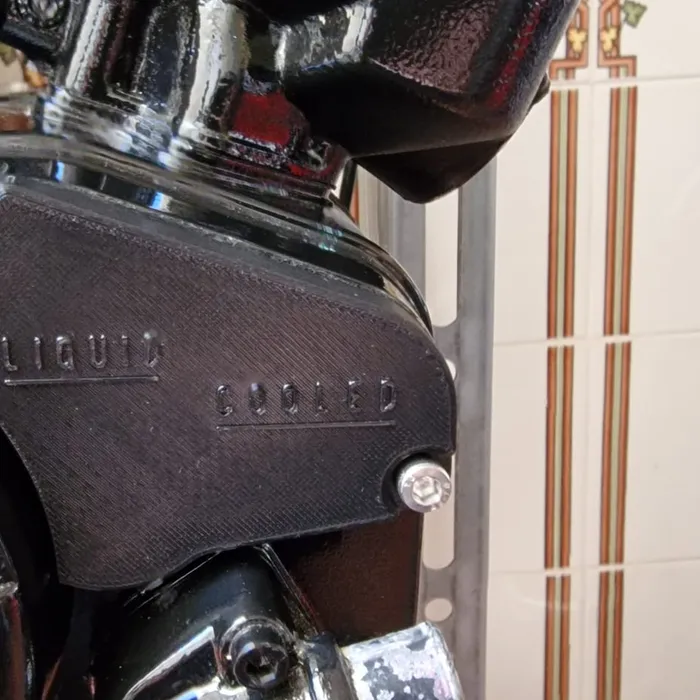 Tapa de motor "Liquid Cooled", impreso en 3D
