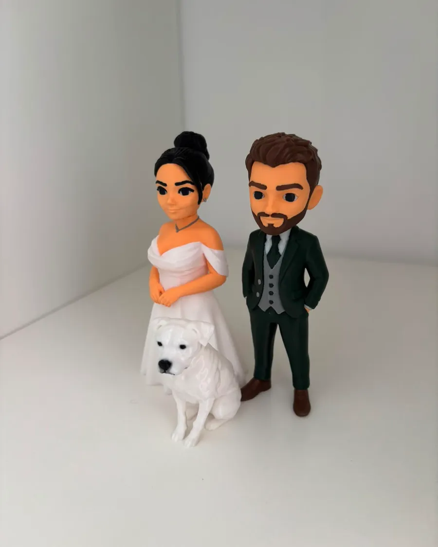 Topper de boda a medida, impreso en 3D por iPrintex — foto 4 de 4
