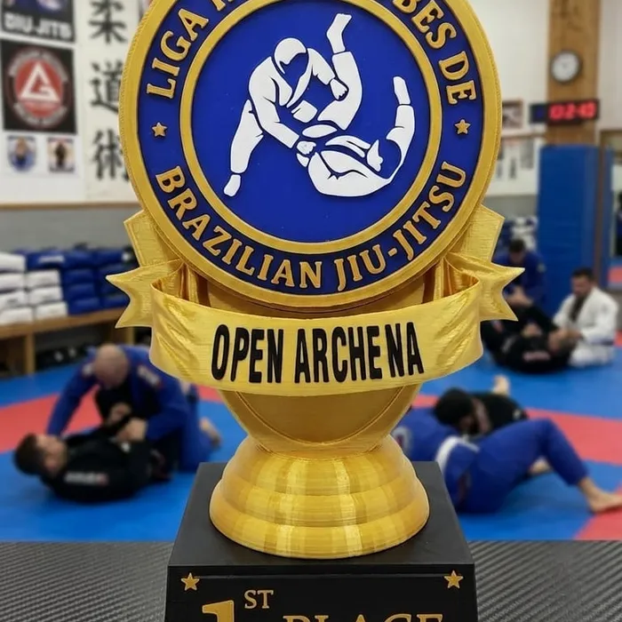 Trofeo Open Archena, impreso en 3D