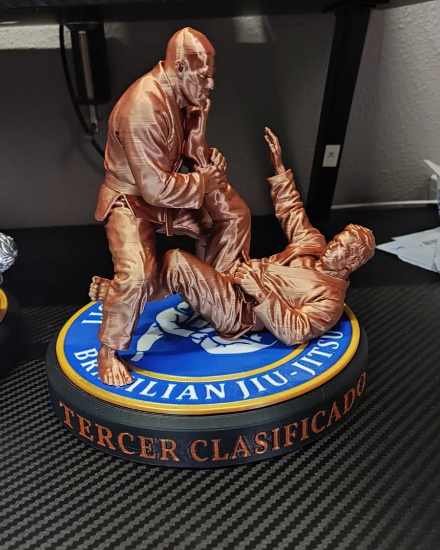 Trofeos y medallas — Liga Interclubes de BJJ, impreso en 3D por iPrintex — foto 2 de 7
