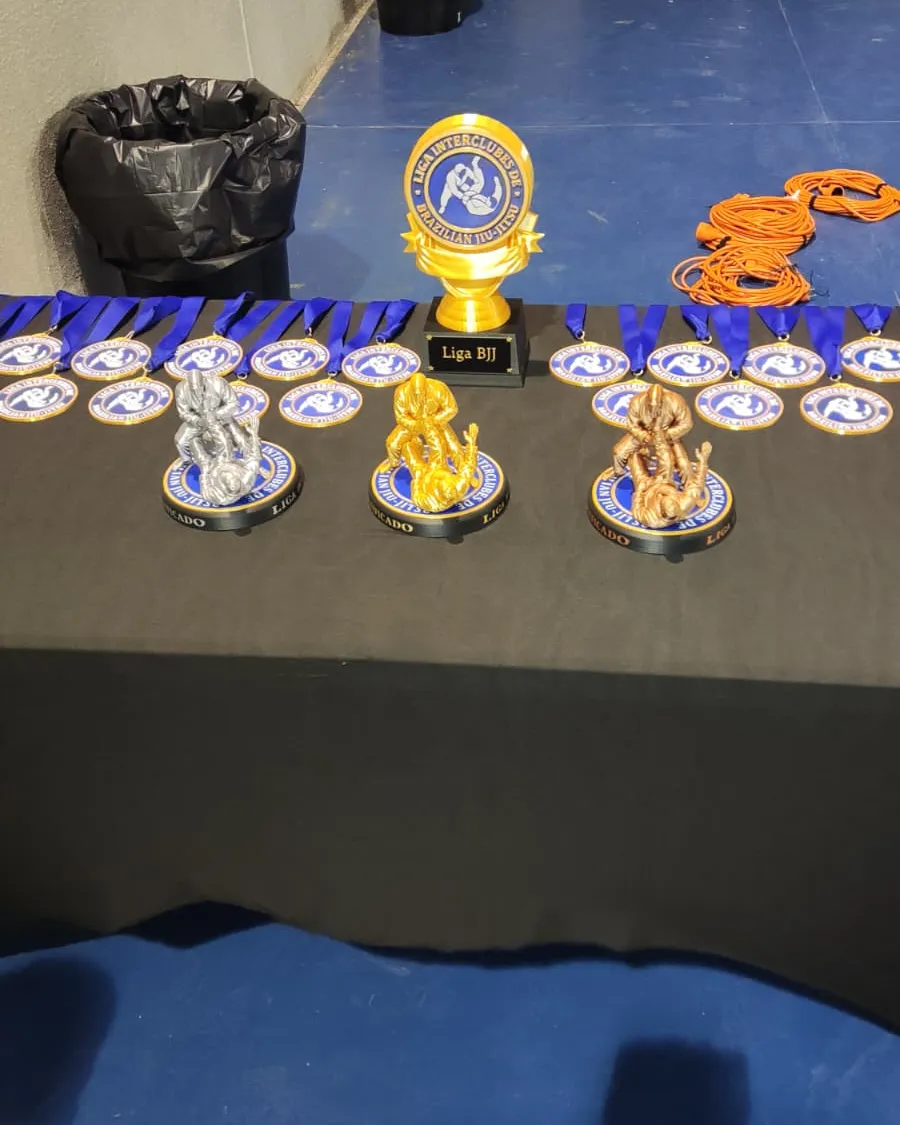 Trofeos y medallas — Liga Interclubes de BJJ, impreso en 3D por iPrintex — foto 3 de 7