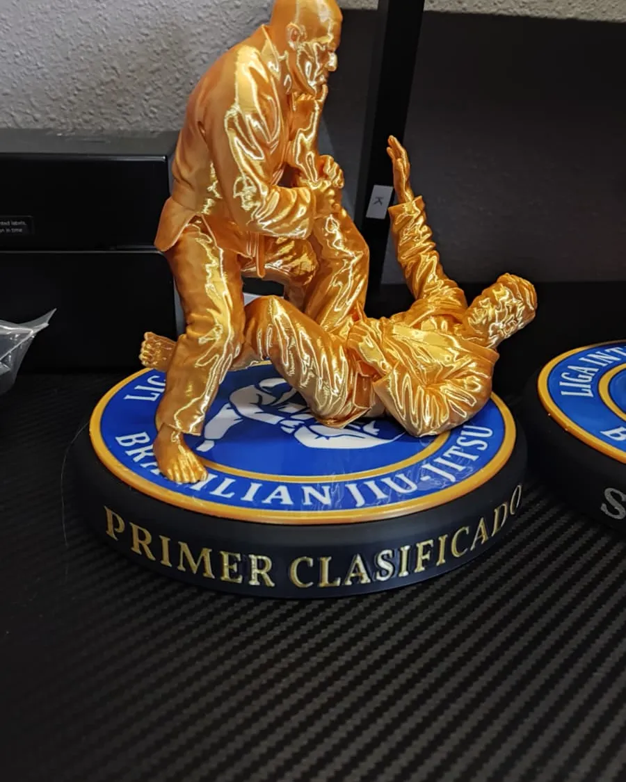 Trofeos y medallas — Liga Interclubes de BJJ, impreso en 3D por iPrintex — foto 4 de 7