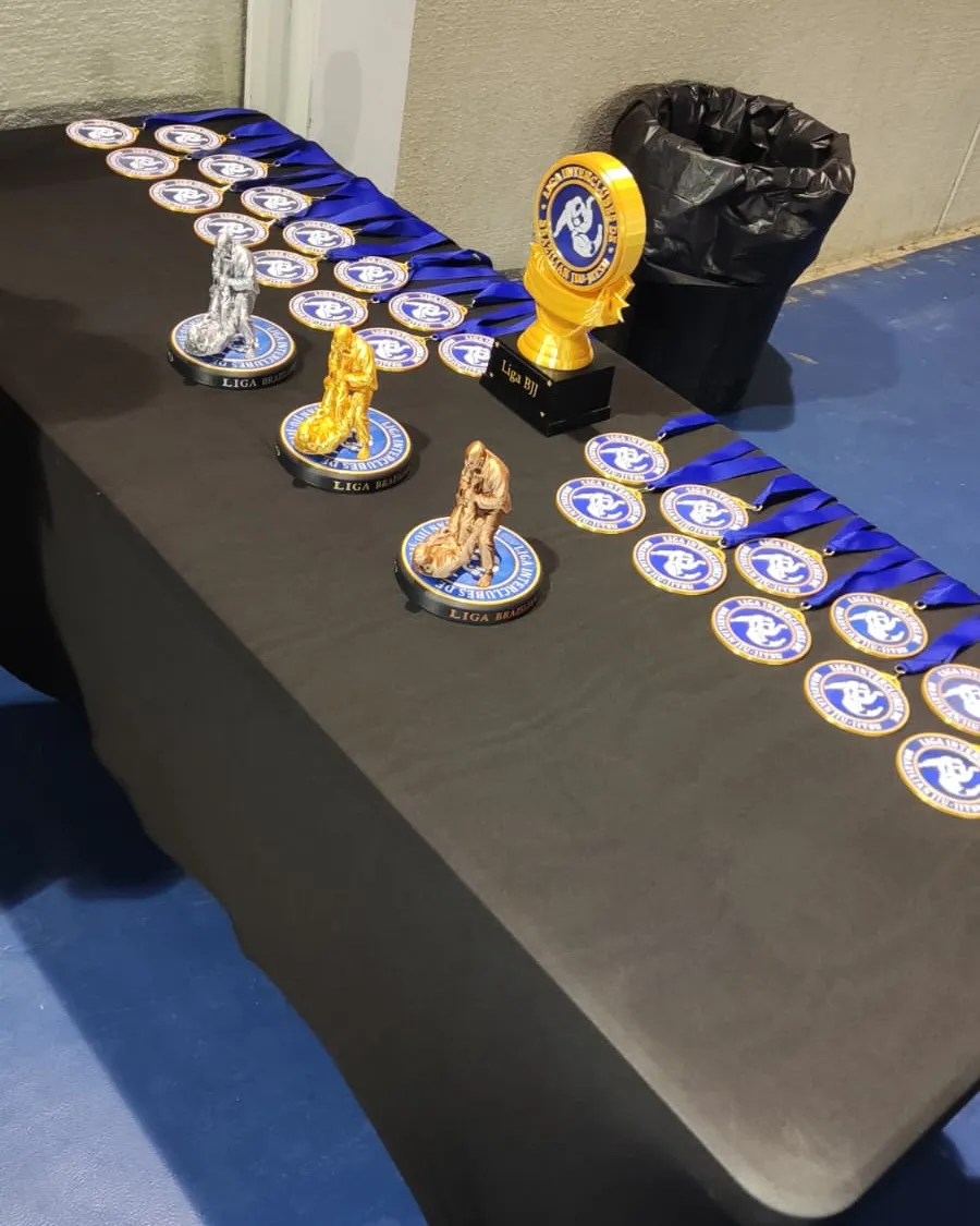 Trofeos y medallas — Liga Interclubes de BJJ, impreso en 3D por iPrintex — foto 7 de 7